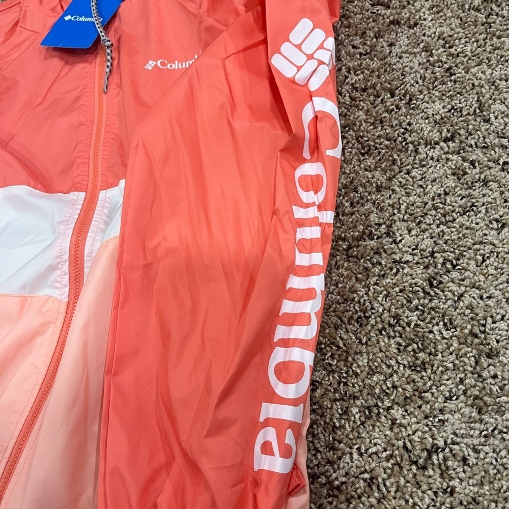 Columbia Womens Sandy Sail Colorblock Windbreaker - Picture 3 of 8